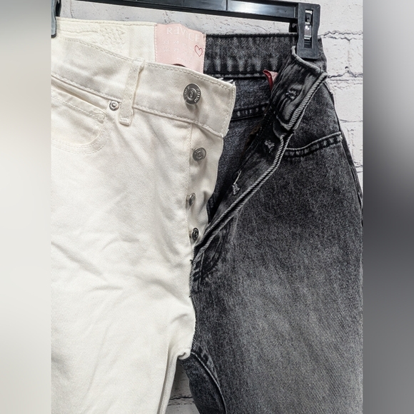 Revice True Love Checkmate Black And White Denim - Picture 4 of 8